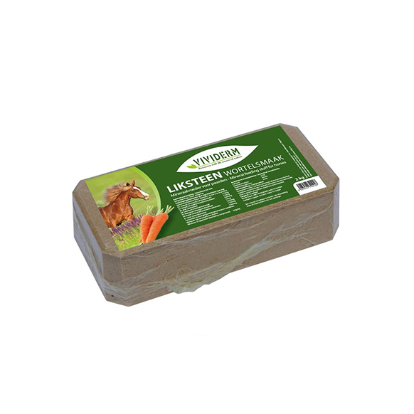 Vividerm Pierre à lécher 'saveur de carotte' 2kg