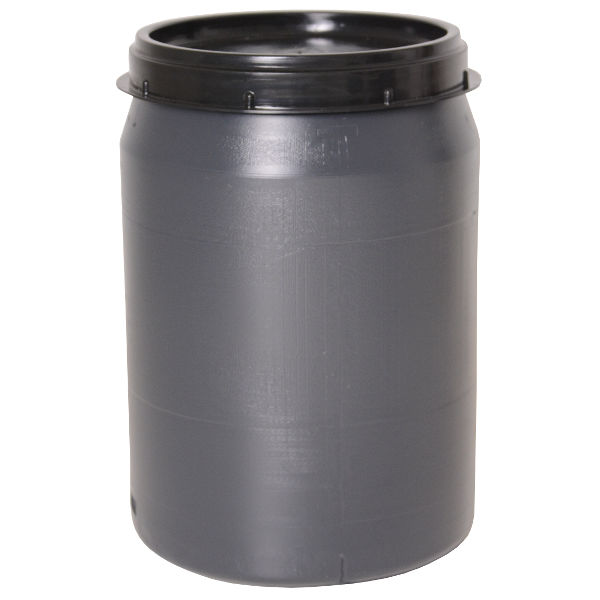 Fût alimentaire avec couvercle à vis monobloc 40l