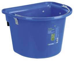 [32873] Wedstrijd voerbak blauw met ophangbeugel + draaggreep