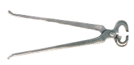 Hoof clip stainless steel