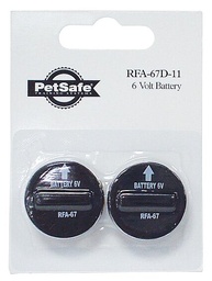 [rfa-67d-11] Module de batterie petsafe 6v 2 pièces
