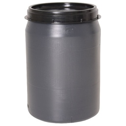 [vt40] Fût alimentaire avec couvercle à vis monobloc 40l