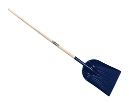 [k790179] Graanschop Atlas PVC kunststof met rechte essen steel 130cm