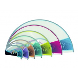 [306468] Dog collar with strong velcro set 7 sizes 2 pcs/size