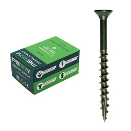 [601245-050GN17] Premium Houtschroeven voor isolatoren  4.5mm x 50 mm 200st incl bit