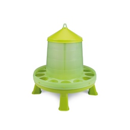 [11176] Trémie plastique volailles avec pieds 12 kg