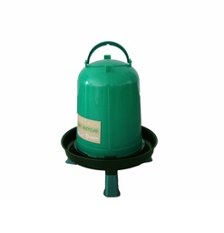[11087] Eco gerecycleerde kippendrinkbak met poten 10 L