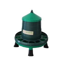 [11241] Gerecycleerde kunststof voedersilo met poten 12 kg
